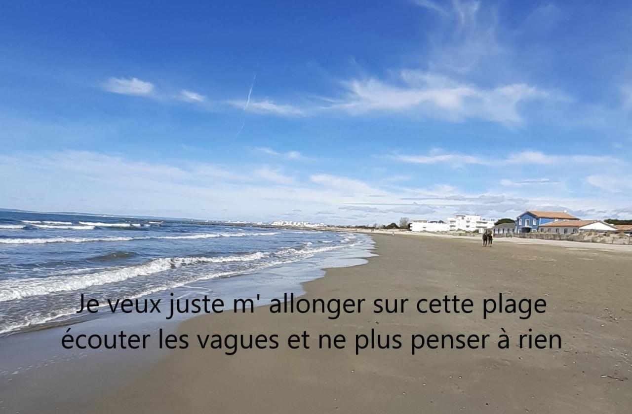 T2-3 Cabine Les Yuccas 200 M Plage Du Boucanet Rive Droite Grau Du Roi Ideal 2-4 Pers Le Grau-du-Roi Exteriér fotografie